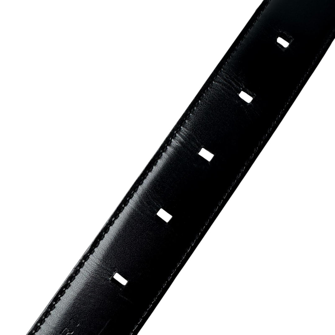 ブルガリ BVLGARI ベルト ゴールドバックル メンズ