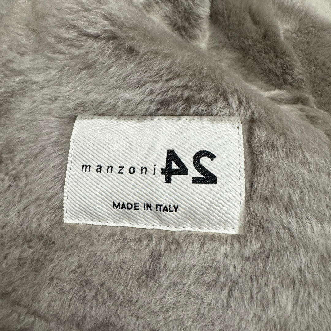マンゾーニ manzoni 24 フォックス ファーコート 羊革 #38 レディース