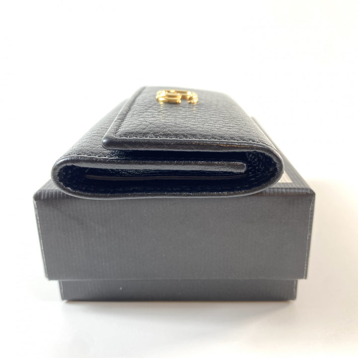 美品 グッチ GUCCI レディース GG マーモント レザーキーケース 6連