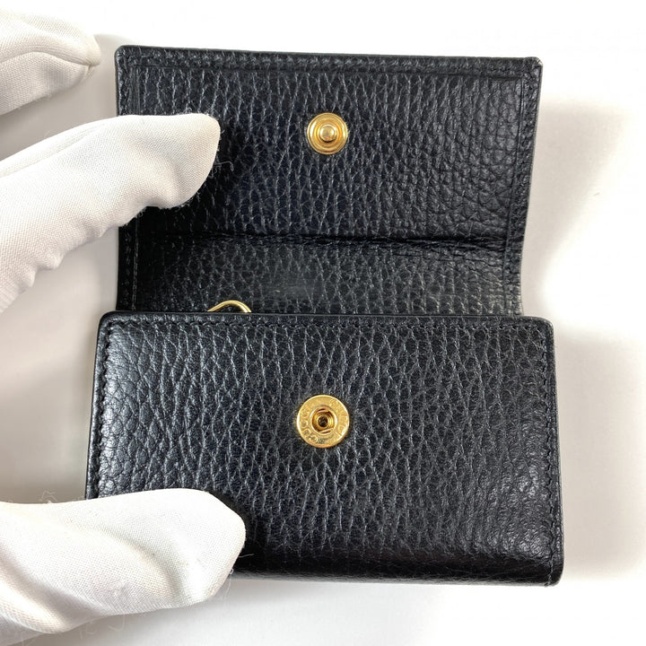 美品 グッチ GUCCI レディース GG マーモント レザーキーケース 6連