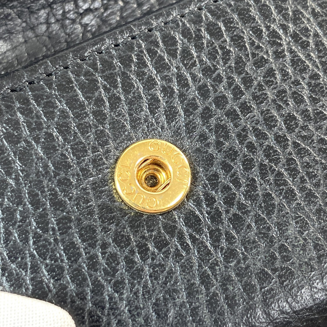 美品 グッチ GUCCI レディース GG マーモント レザーキーケース 6連