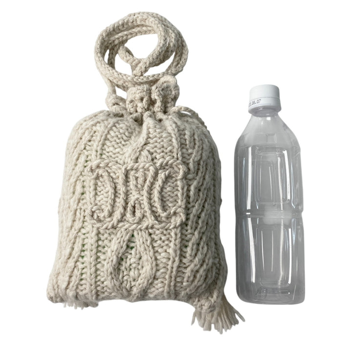 未使用 セリーヌ CELINE レディース アラン ニット ミニショルダーバッグ 斜めがけ クロスボディ