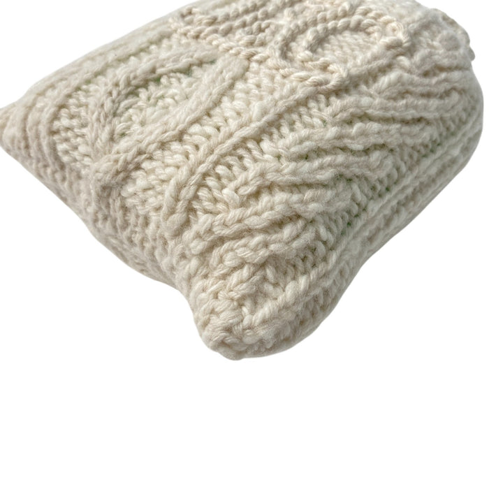 未使用 セリーヌ CELINE レディース アラン ニット ミニショルダーバッグ 斜めがけ クロスボディ