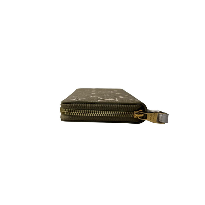 美品 ルイヴィトン LOUIS VUITTON モノグラム アンプラント ジッピーウォレット M81280 IC レディース