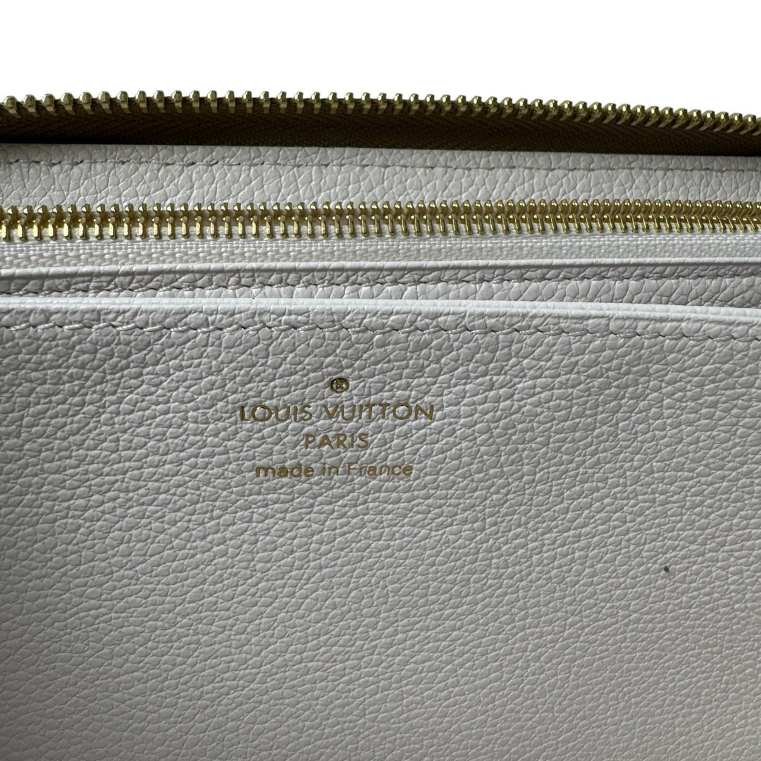 美品 ルイヴィトン LOUIS VUITTON モノグラム アンプラント ジッピーウォレット M81280 IC レディース