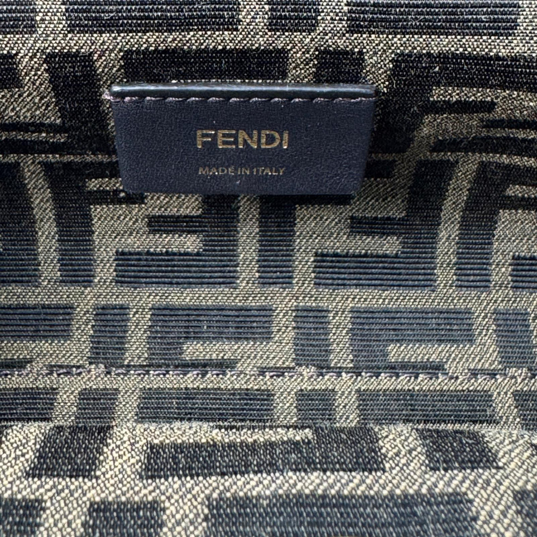 フェンディ FENDI ファースト スモール クラッチバッグ 2way ショルダーバッグ ラフィア 8PB129 レディース 斜めがけ クロスボディ