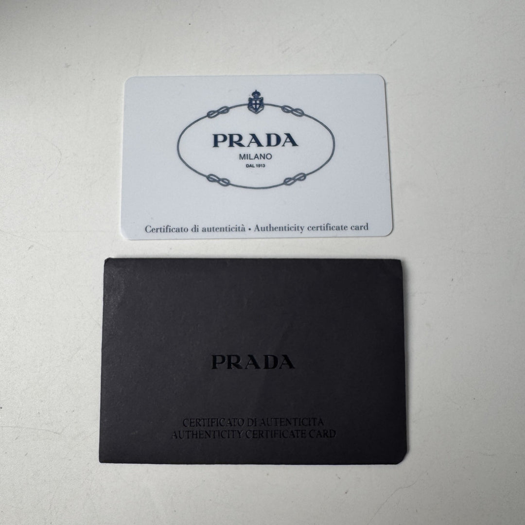 美品 プラダ PRADA トライアングルロゴ トラベル ポーチ 2NA030 レディース