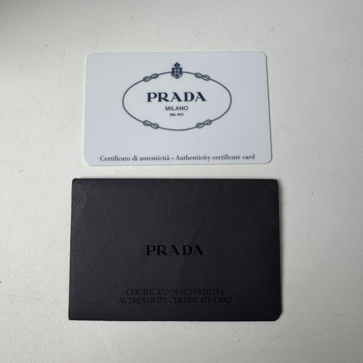 美品 プラダ PRADA トライアングルロゴ トラベル ポーチ 2NA030 レディース