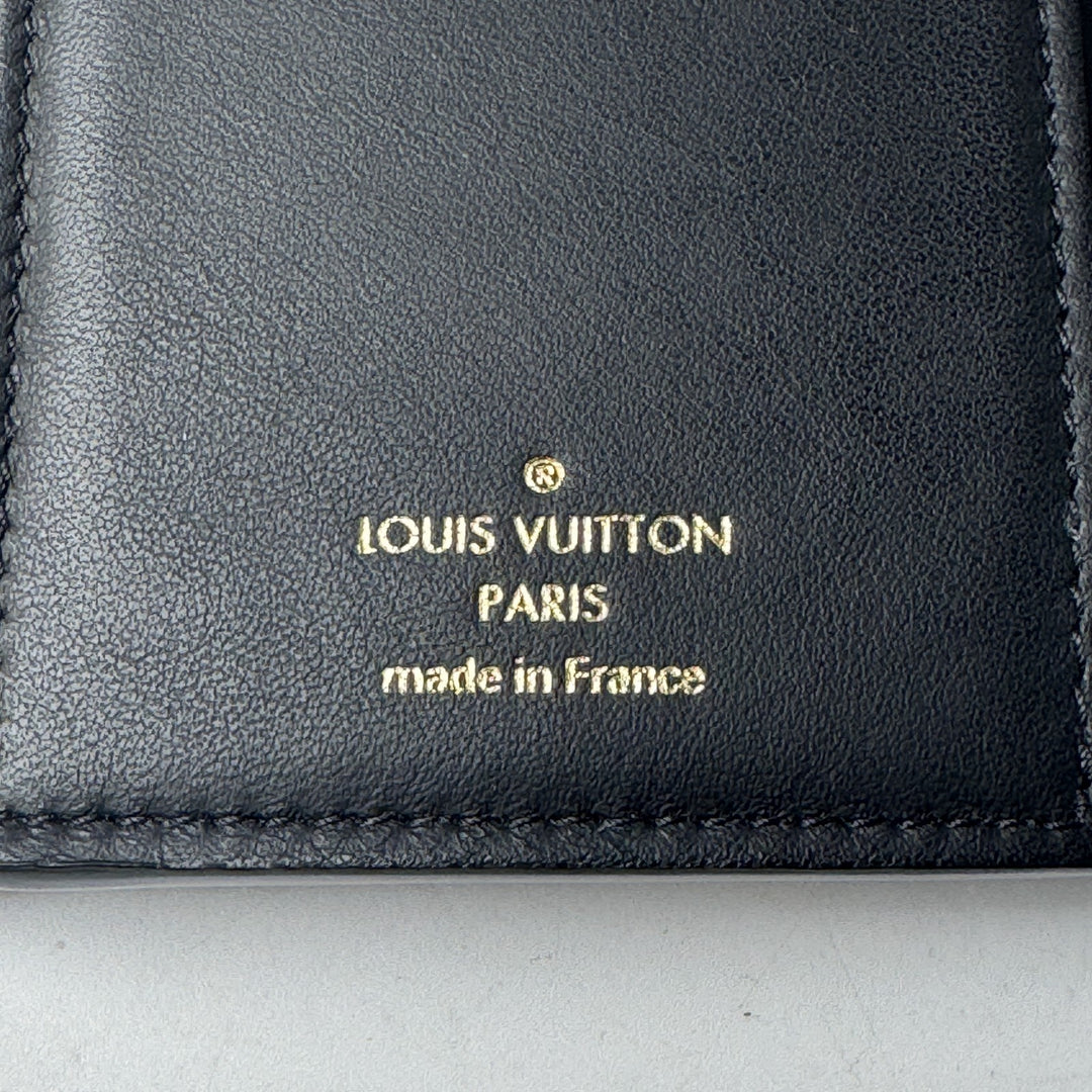 ルイヴィトン LOUIS VUITTON ポルトフォイユ カプシーヌ コンパクト 三つ折り財布 M83474 レディース