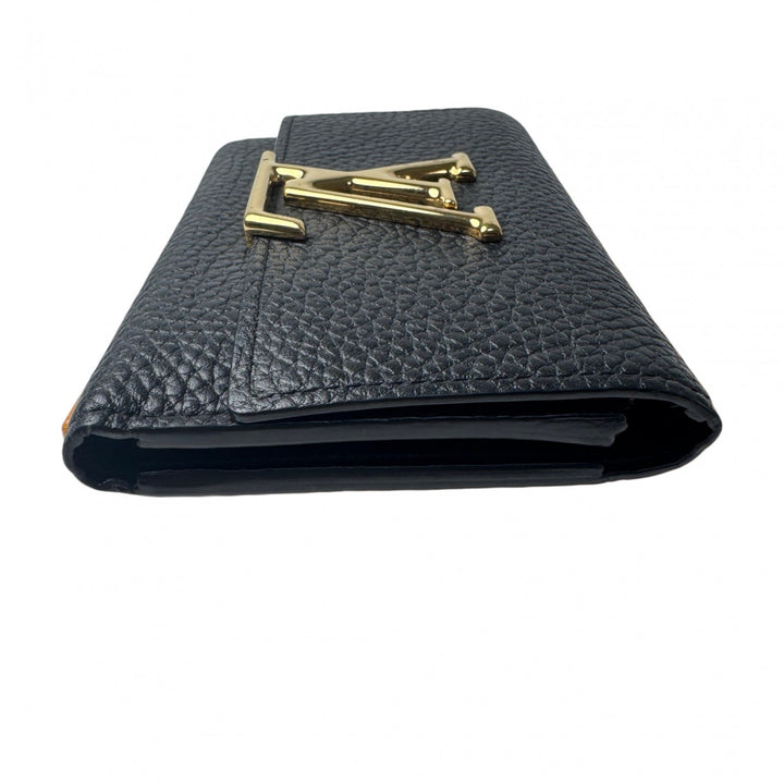 ルイヴィトン LOUIS VUITTON ポルトフォイユ カプシーヌ コンパクト 三つ折り財布 M83474 レディース