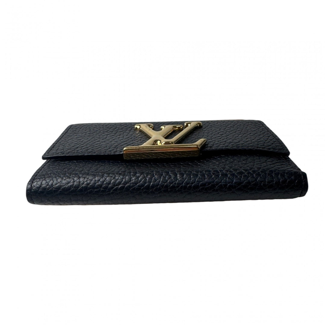 ルイヴィトン LOUIS VUITTON ポルトフォイユ カプシーヌ コンパクト 三つ折り財布 M83474 レディース