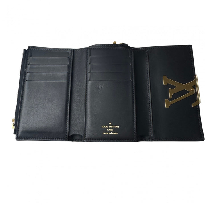 ルイヴィトン LOUIS VUITTON ポルトフォイユ カプシーヌ コンパクト 三つ折り財布 M83474 レディース