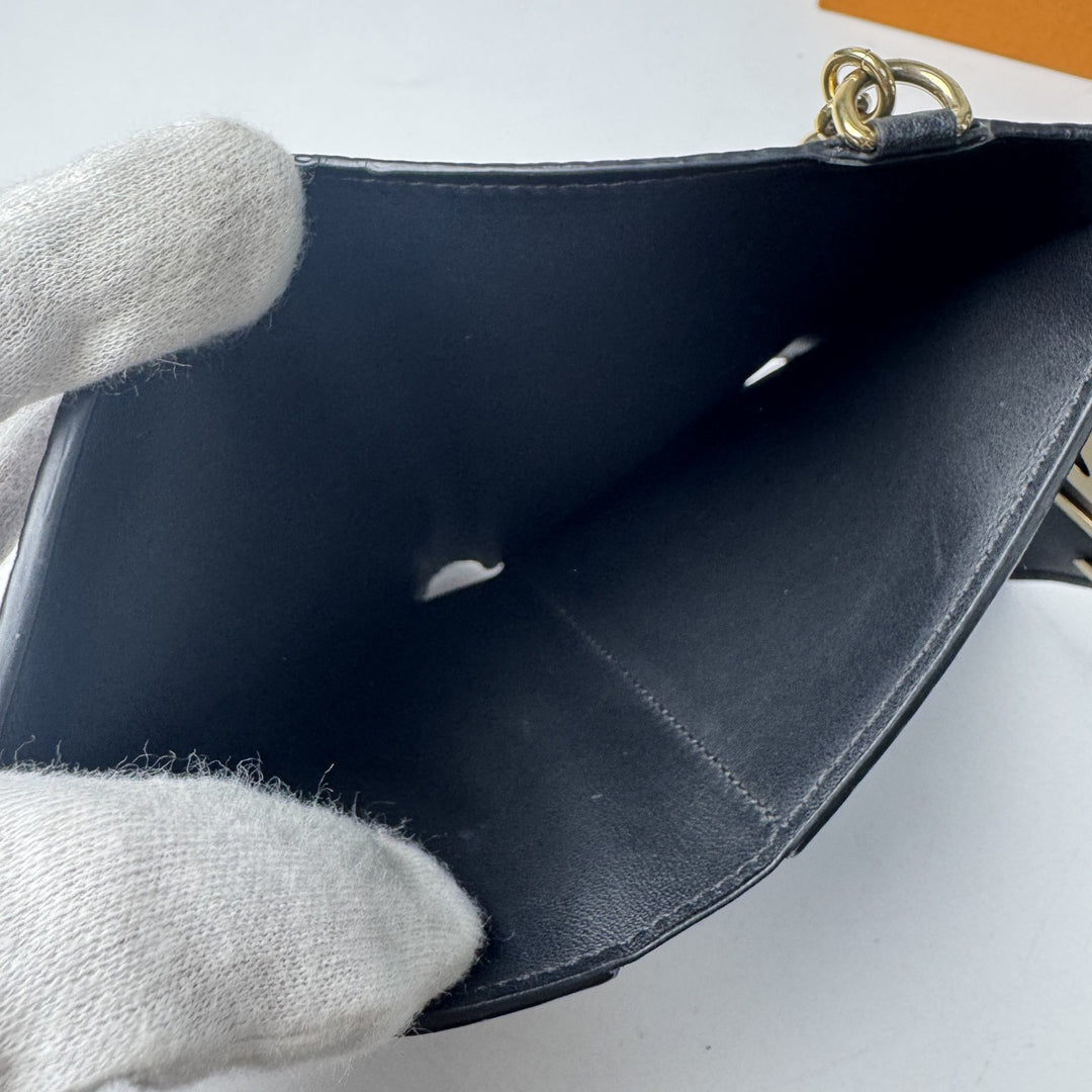 ルイヴィトン LOUIS VUITTON ポルトフォイユ カプシーヌ コンパクト 三つ折り財布 M83474 レディース