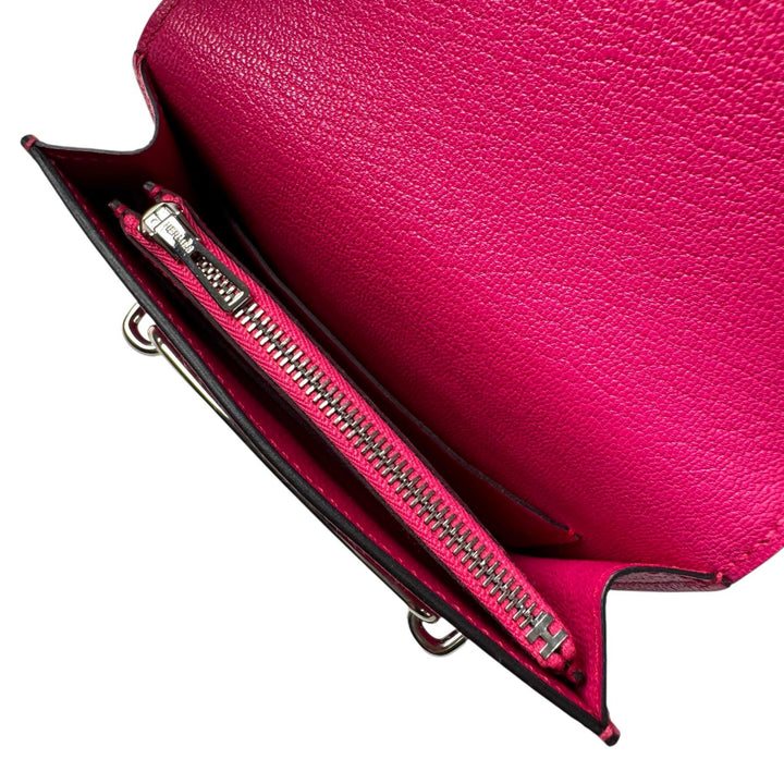 美品 エルメス HERMES ロウリス ルリ スリム 小銭入れ カードケース Z刻印 レディース