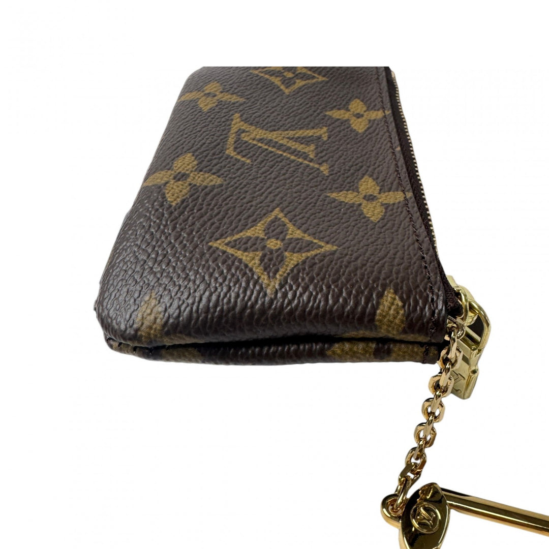 美品 ルイヴィトン LOUIS VUITTON モノグラム ポシェット・クレ コインケース M62650 CT0048 レディース