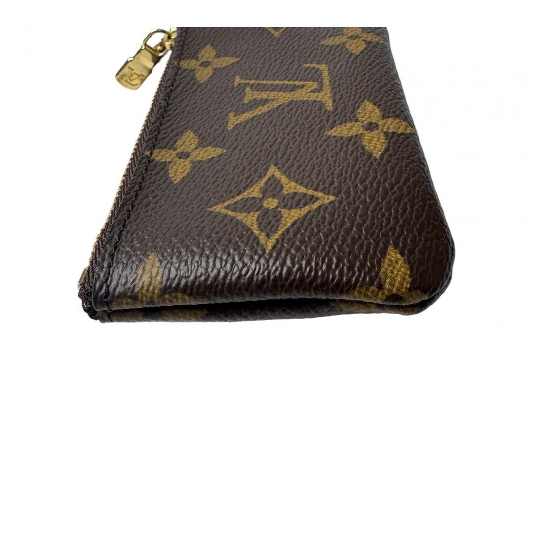 美品 ルイヴィトン LOUIS VUITTON モノグラム ポシェット・クレ コインケース M62650 CT0048 レディース