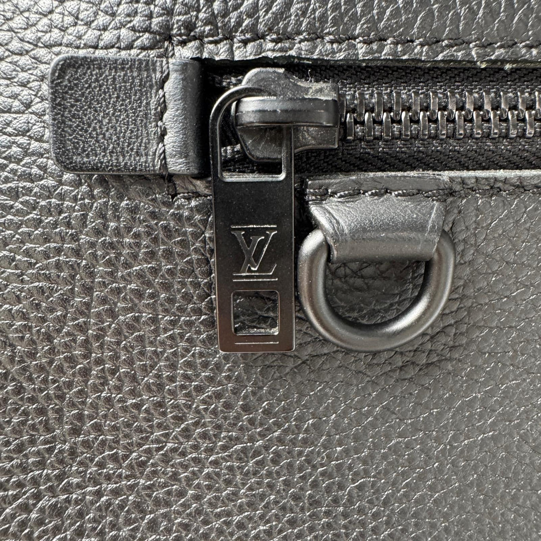 美品 ルイヴィトン LOUIS VUITTON アエログラム ポシェット クラッチバッグ M69837 IC メンズ