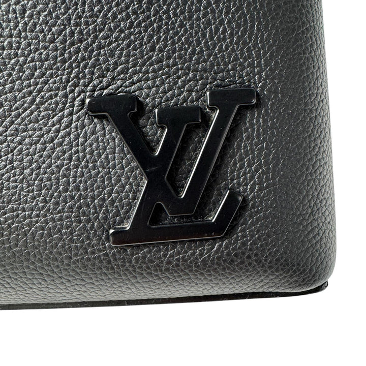 美品 ルイヴィトン LOUIS VUITTON アエログラム ポシェット クラッチバッグ M69837 IC メンズ