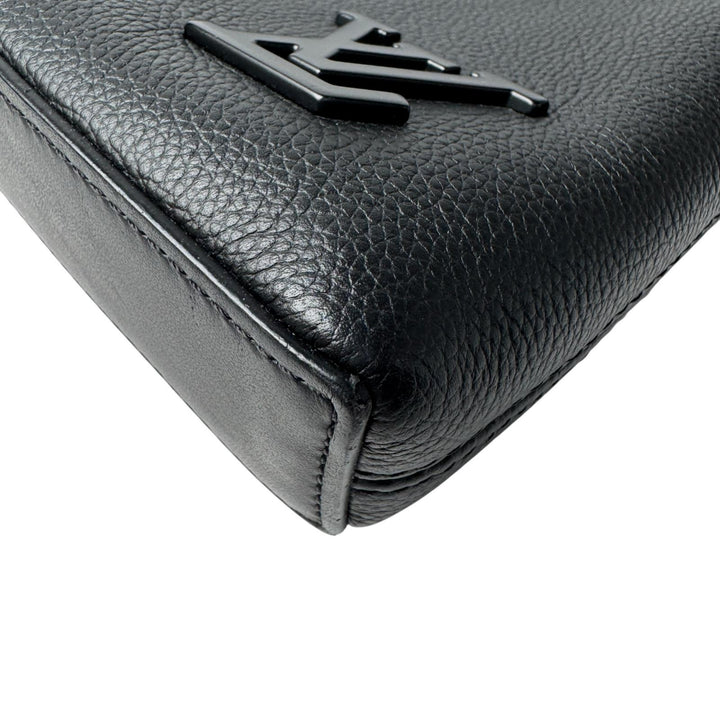 美品 ルイヴィトン LOUIS VUITTON アエログラム ポシェット クラッチバッグ M69837 IC メンズ