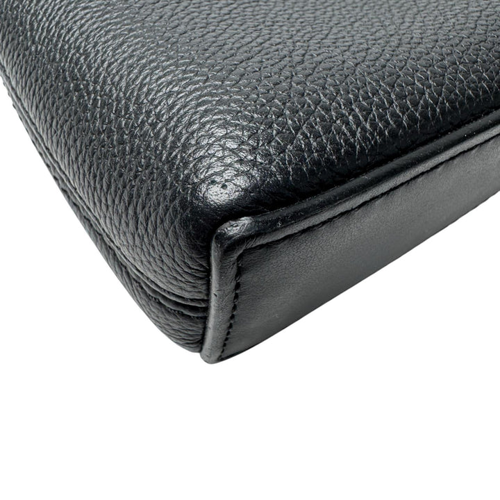 美品 ルイヴィトン LOUIS VUITTON アエログラム ポシェット クラッチバッグ M69837 IC メンズ