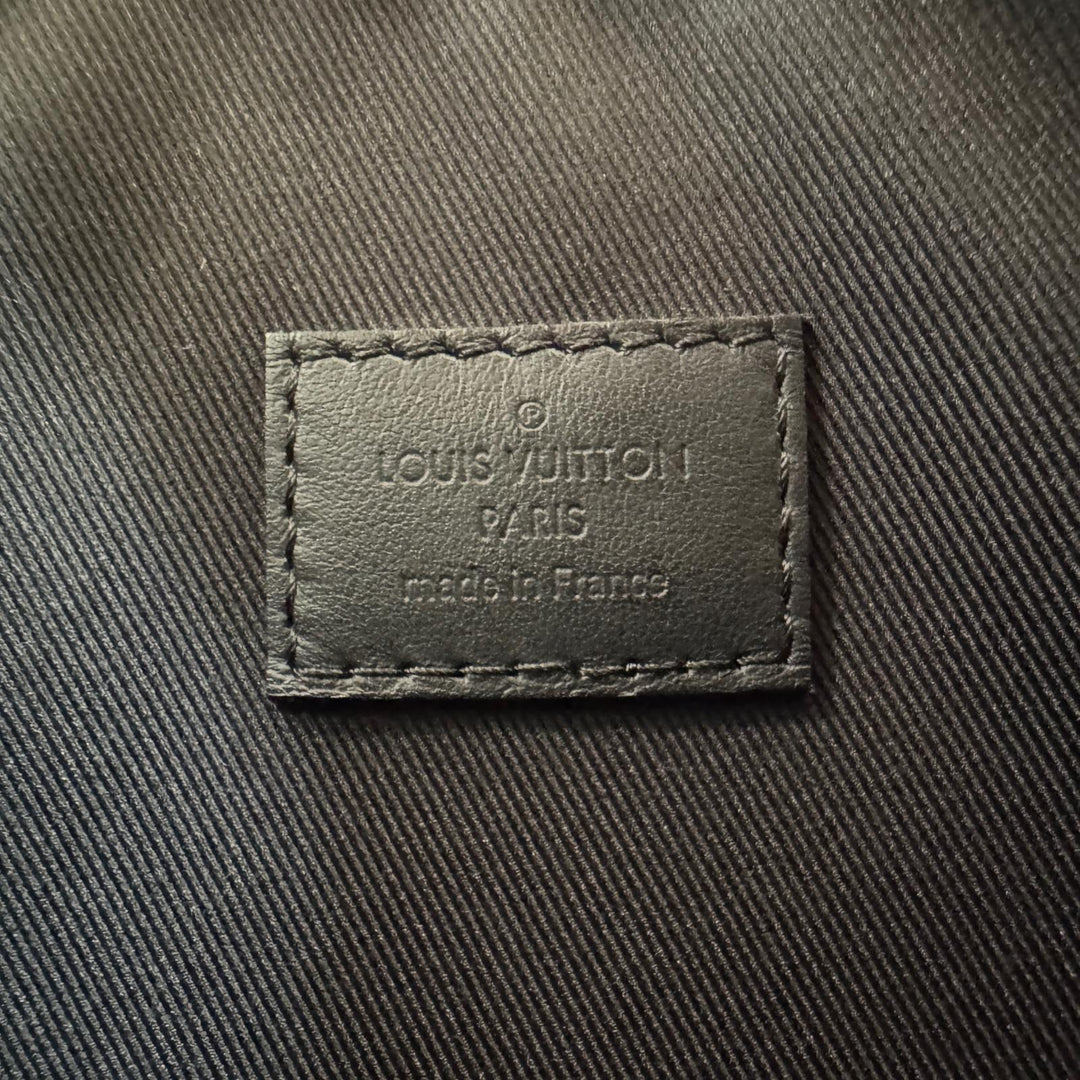 美品 ルイヴィトン LOUIS VUITTON アエログラム ポシェット クラッチバッグ M69837 IC メンズ