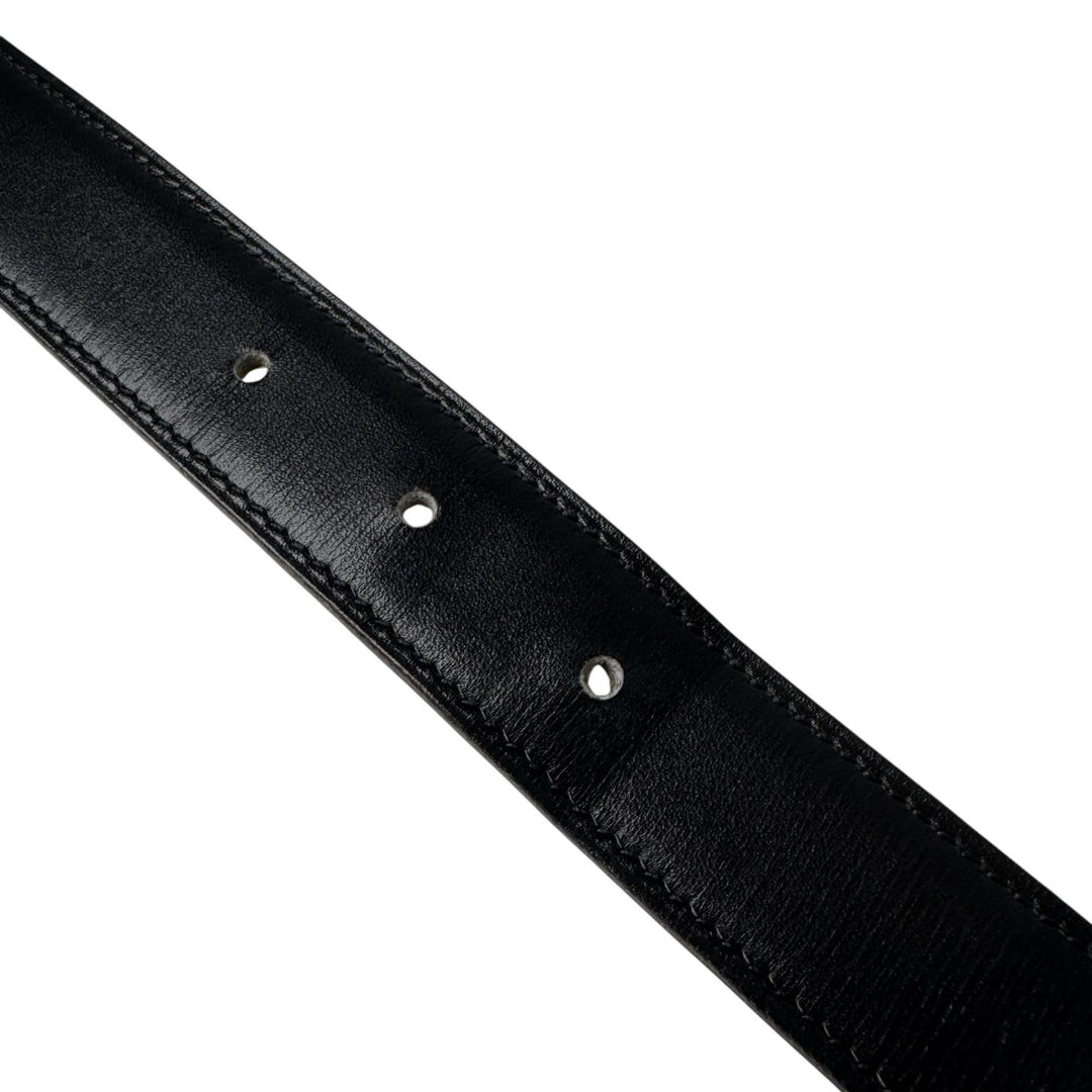 エルメス HERMES アピ レザーベルト ゴールド金具 □B刻印 ♯90 メンズ