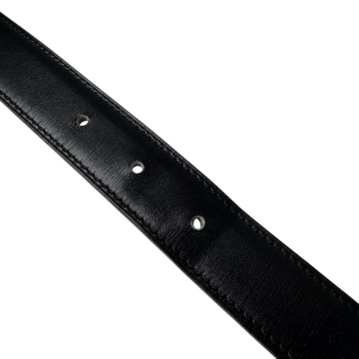 エルメス HERMES アピ レザーベルト ゴールド金具 □B刻印 ♯90 メンズ