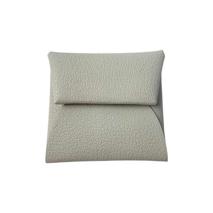 新品 エルメス HERMES レディース バスティア パールグレー シェブルミゾル W刻印 コインケース