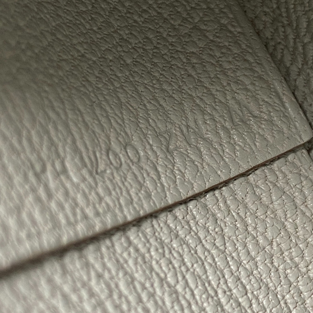 新品 エルメス HERMES レディース バスティア パールグレー シェブルミゾル W刻印 コインケース