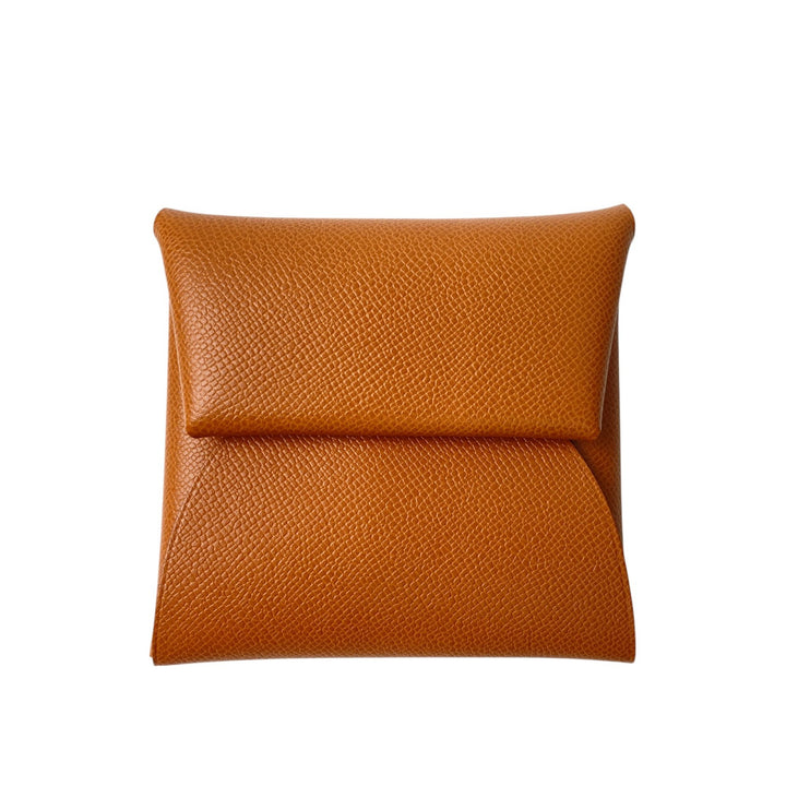 新品 エルメス HERMES レディース バスティア ゴールド ヴォーマダム SV金具 W刻印 コインケース