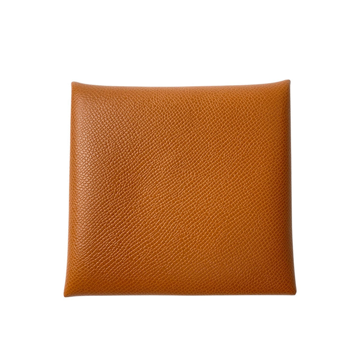 新品 エルメス HERMES レディース バスティア ゴールド ヴォーマダム SV金具 W刻印 コインケース