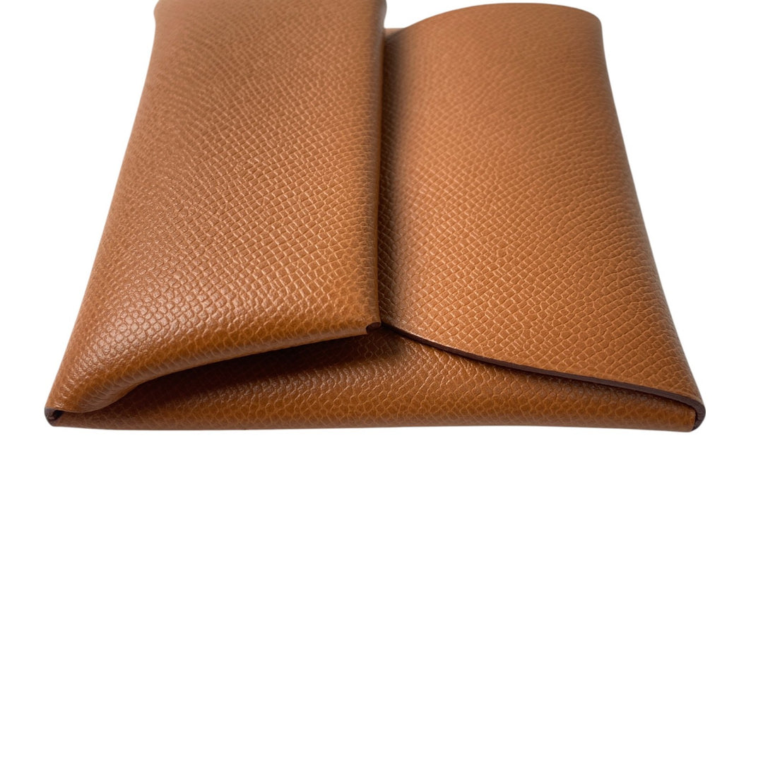 新品 エルメス HERMES レディース バスティア ゴールド ヴォーマダム SV金具 W刻印 コインケース