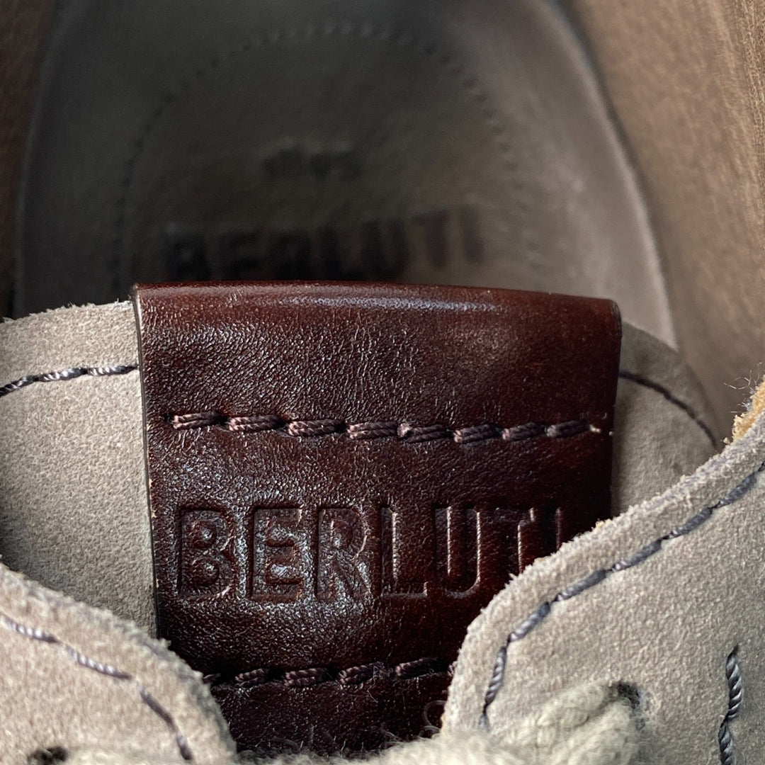 定価18万 美品 ベルルッティ BERLUTI メンズ エシャペ スクリット スニーカー スエード S6267-S34 #7