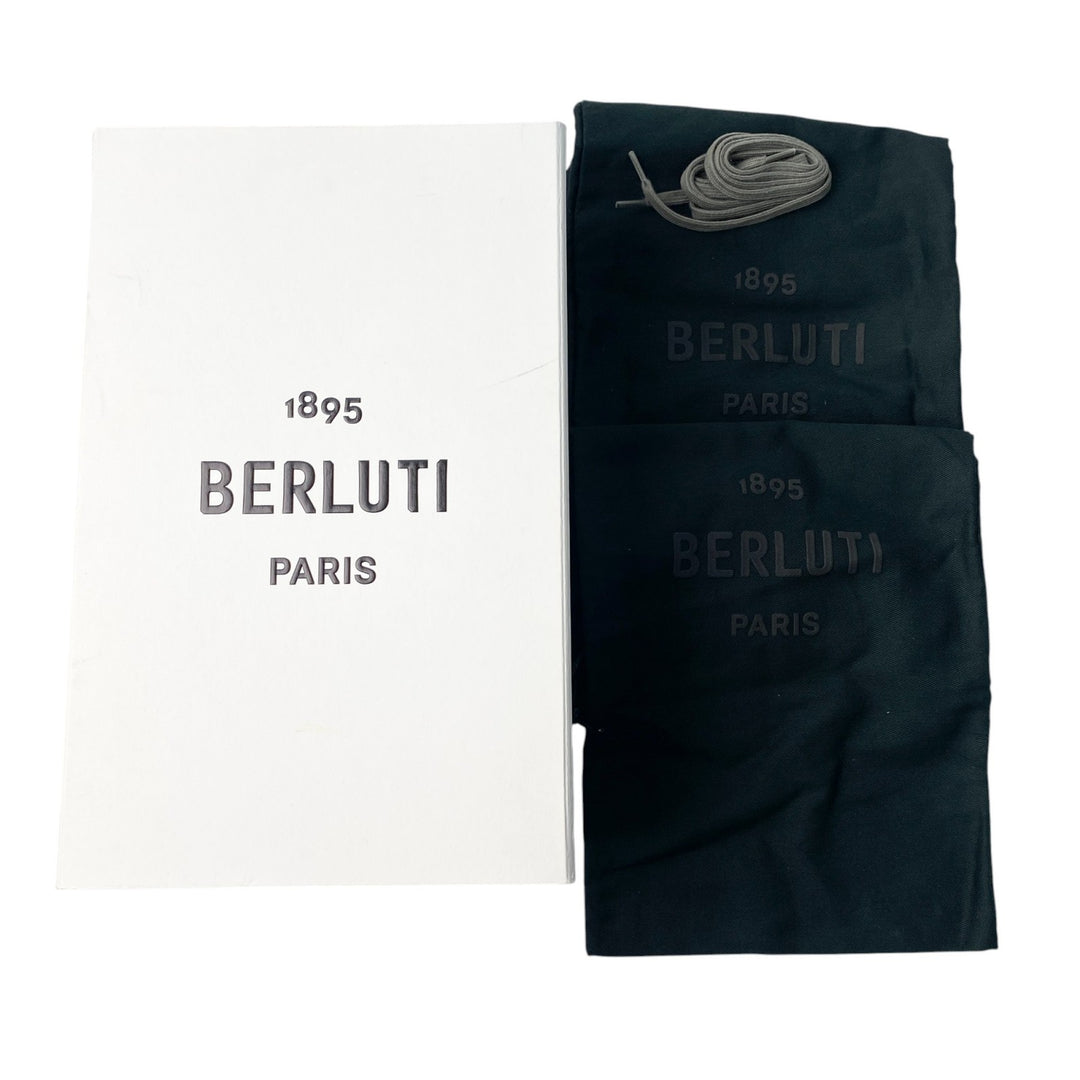 定価18万 美品 ベルルッティ BERLUTI メンズ エシャペ スクリット スニーカー スエード S6267-S34 #7