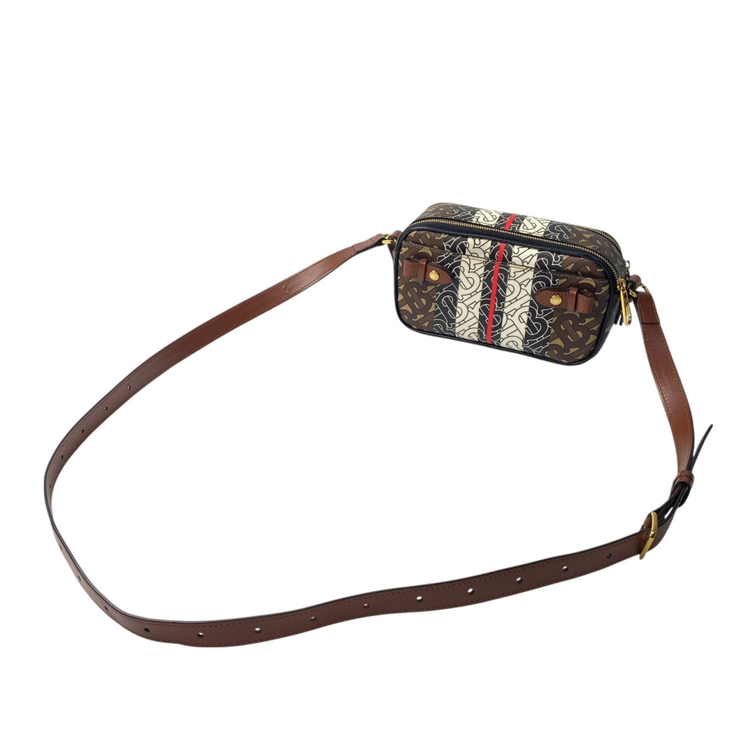 美品 バーバリー Burberry レディース ショルダーバッグ カメラバッグ 斜めがけ クロスボディ