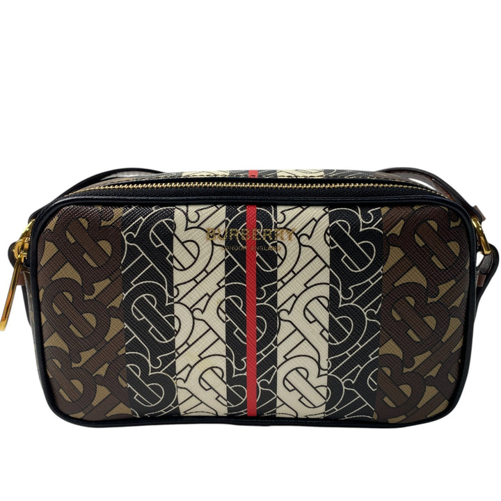 美品 バーバリー Burberry レディース ショルダーバッグ カメラバッグ 斜めがけ クロスボディ