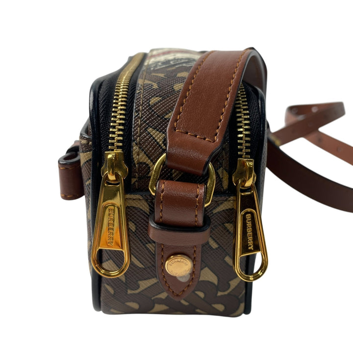 美品 バーバリー Burberry レディース ショルダーバッグ カメラバッグ 斜めがけ クロスボディ