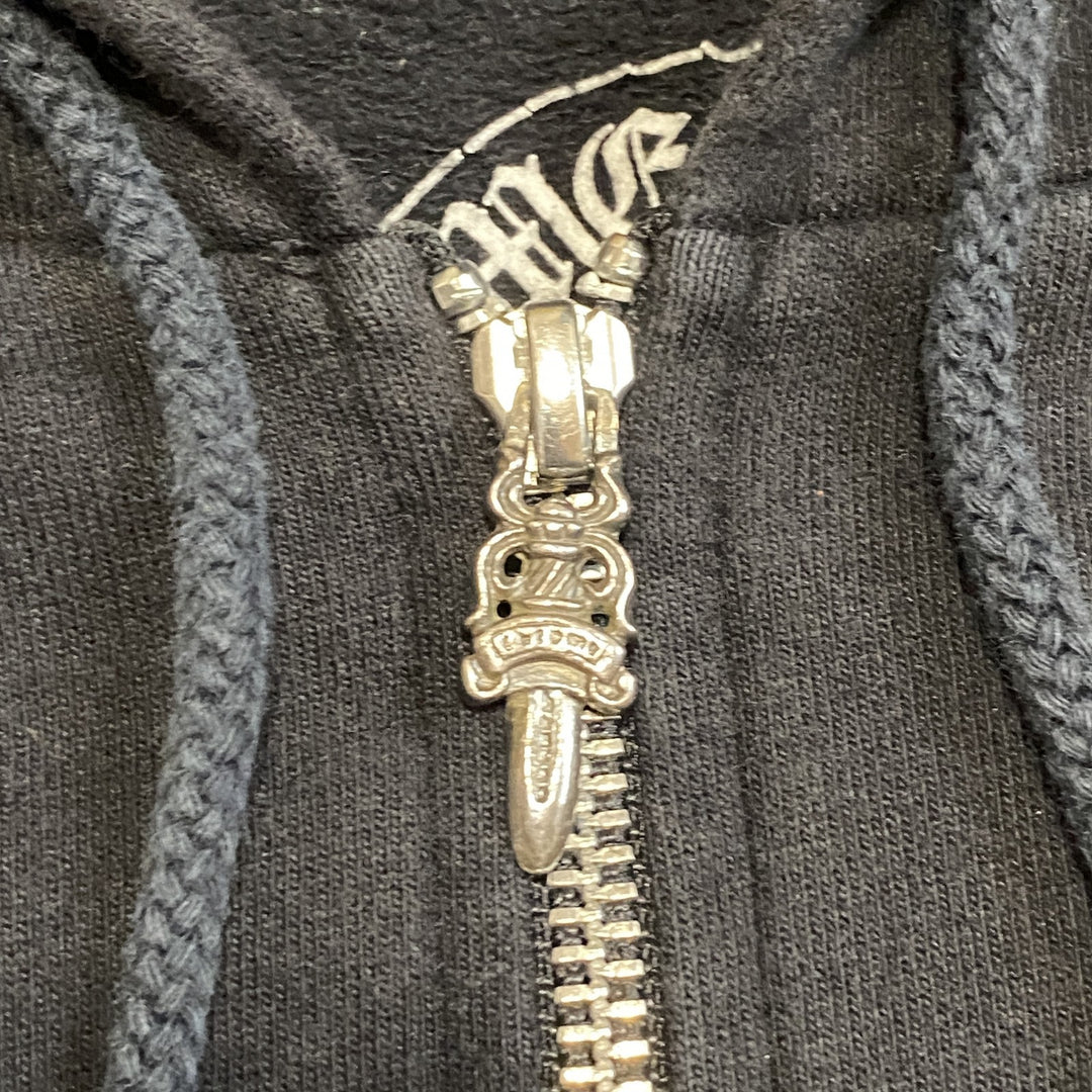 正規品 クロムハーツ CHROME HEARTS メンズ パーカー L ダガージップ
