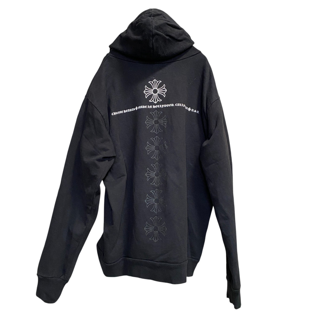 正規品 クロムハーツ CHROME HEARTS メンズ パーカー L ダガージップ