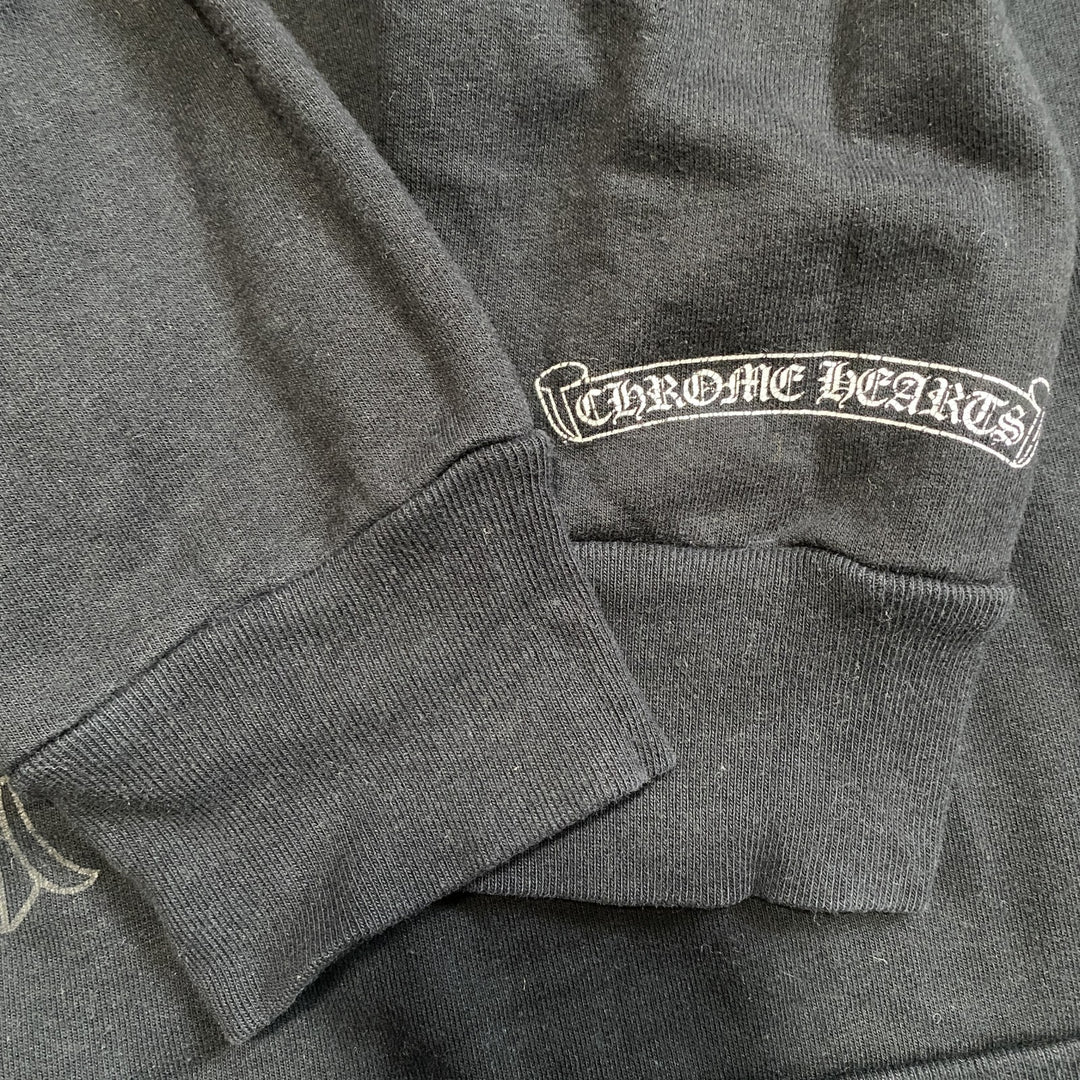 正規品 クロムハーツ CHROME HEARTS メンズ パーカー L ダガージップ