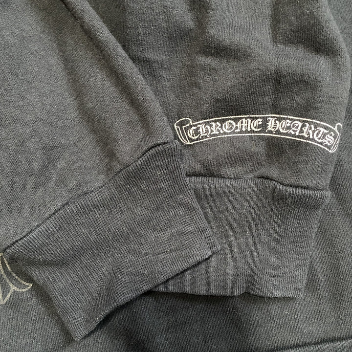 正規品 クロムハーツ CHROME HEARTS メンズ パーカー L ダガージップ