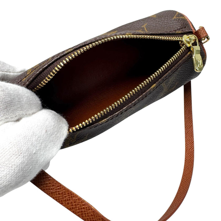 ルイヴィトン LOUIS VUITTON モノグラム 旧パピヨン 30用 ポーチ レディース