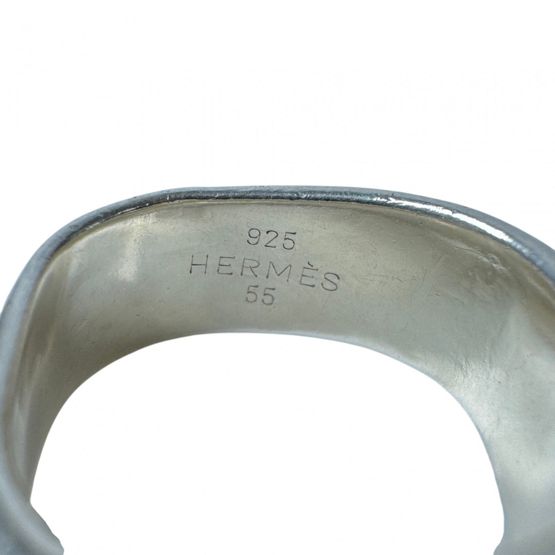 エルメス HERMES リング ギャロップ ホース ビンテージ #55 日本サイズ約14号 925 レディース