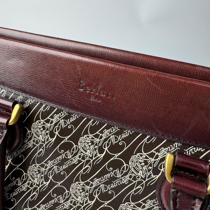 ベルルッティ Berluti カバ トワル マルブフ 2way トートバッグ ショルダーバッグ 斜めがけ クロスボディ メンズ