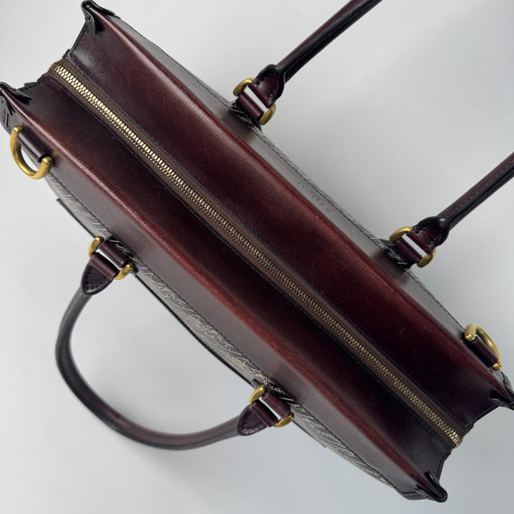 ベルルッティ Berluti カバ トワル マルブフ 2way トートバッグ ショルダーバッグ 斜めがけ クロスボディ メンズ