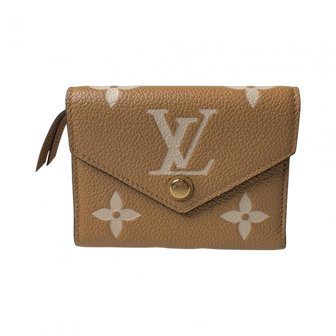 美品 ルイヴィトン LOUIS VUITTON モノグラム アンプラント ポルトフォイユ ヴィクトリーヌ M81459 IC レディース