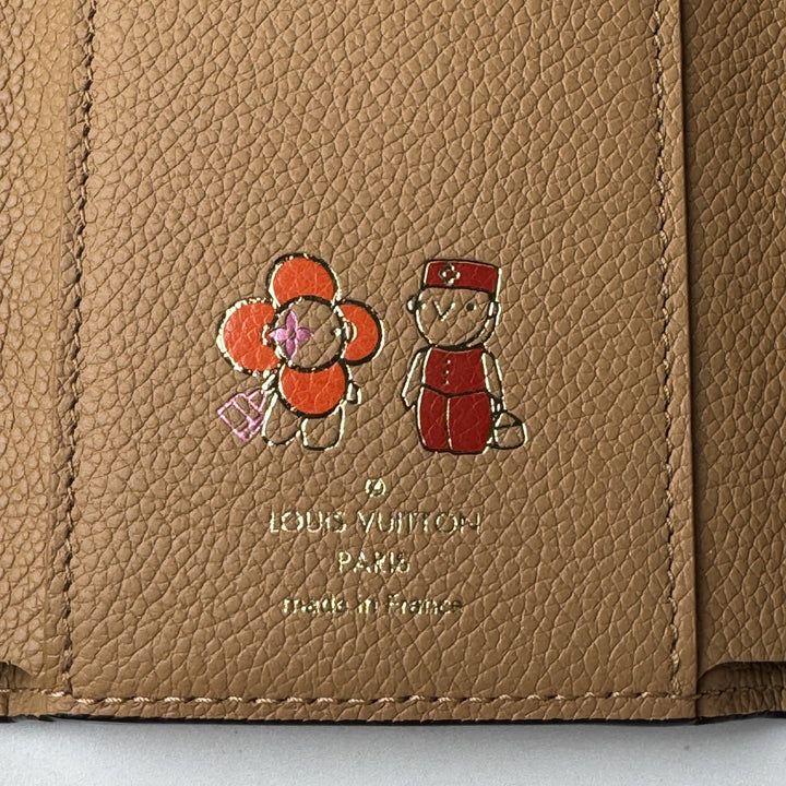 美品 ルイヴィトン LOUIS VUITTON モノグラム アンプラント ポルトフォイユ ヴィクトリーヌ M81459 IC レディース