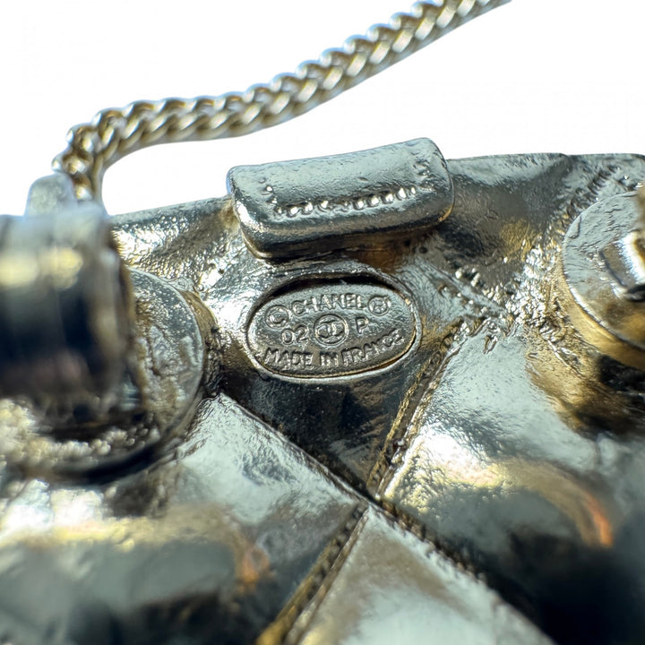 シャネル CHANEL マトラッセ バッグモチーフ ブローチ 02P レディース
