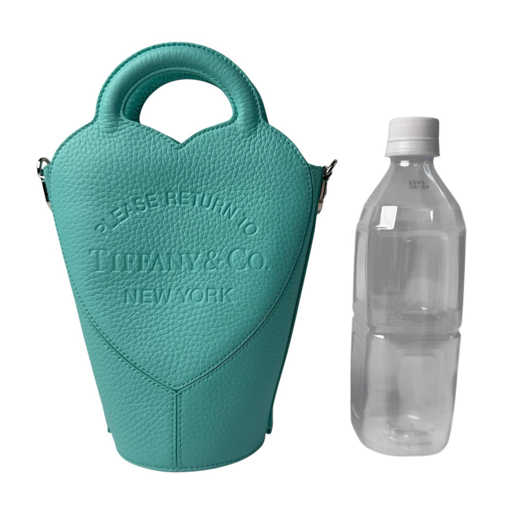 未使用 ティファニー Tiffanyリターン トゥ ハート 2way ハンドバッグ ショルダーバッグ 斜めがけ クロスボディ レディース