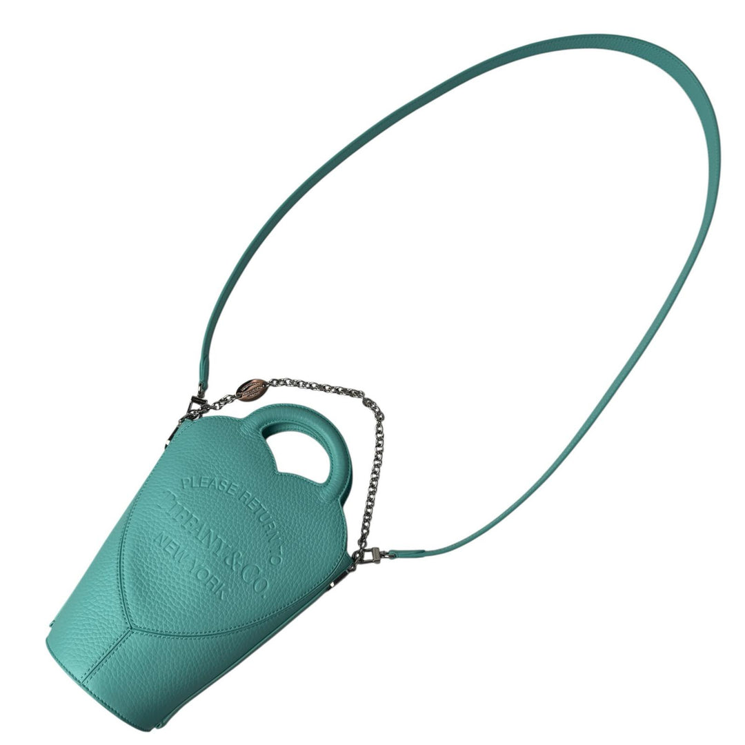 未使用 ティファニー Tiffanyリターン トゥ ハート 2way ハンドバッグ ショルダーバッグ 斜めがけ クロスボディ レディース